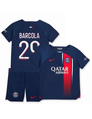 PACK JUNIOR PSG DOMICILE BARCOLA 2023-2024