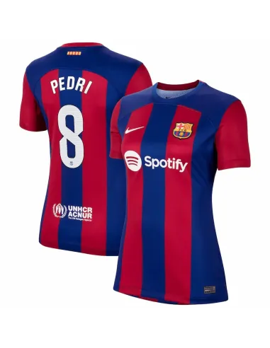 MAILLOT FC BARCELONE DOMICILE FEMME PEDRI 2023-2024