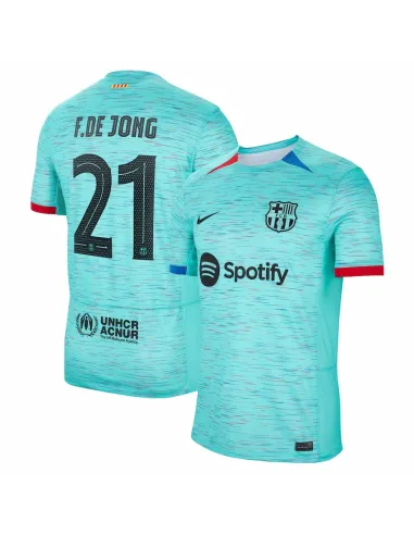 MAILLOT FC BARCELONE THIRD FRENKIE DE JONG 2023-2024
