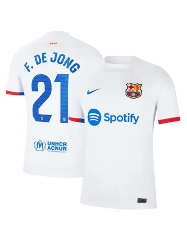 MAILLOT FC BARCELONE EXTERIEUR FRENKIE DE JONG 2023-2024