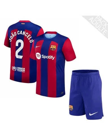 PACK FC BARCELONE DOMICILE JOAO CANCELO 2023-2024