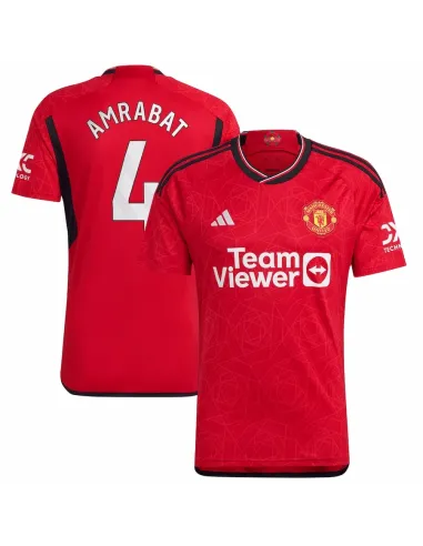MAILLOT MANCHESTER UNITED DOMICILE AMRABAT 2023-2024