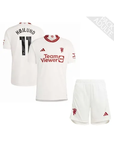 PACK MANCHESTER UNITED THIRD HOJLUND 2023-2024