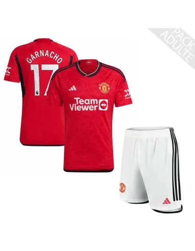 PACK MANCHESTER UNITED DOMICILE GARNACHO ENSEMBLE 2023-2024