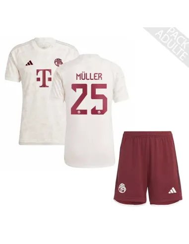 PACK BAYERN MUNICH THIRD MULLER 2023-2024