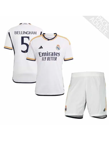PACK REAL MADRID DOMICILE BELLINGHAM 2023-2024