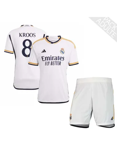 PACK REAL MADRID DOMICILE KROOS 2023-2024