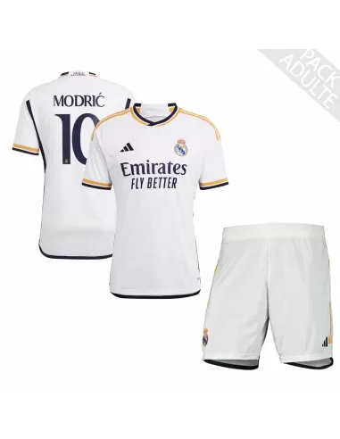 PACK REAL MADRID DOMICILE MODRIC 2023-2024
