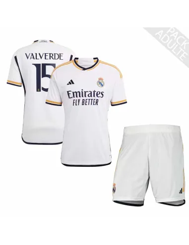 PACK REAL MADRID DOMICILE VALVERDE 2023-2024