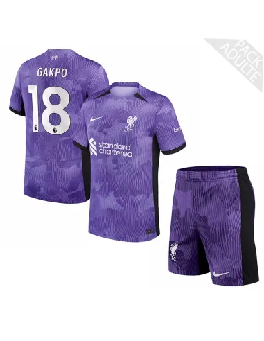 PACK LIVERPOOL THIRD GAKPO 2023-2024