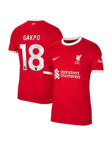 MAILLOT LIVERPOOL DOMICILE GAKPO VERSION VAPOR MATCH 2023-2024