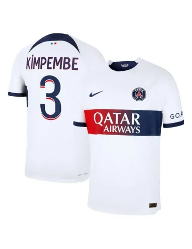 MAILLOT PSG EXTERIEUR KIMPEMBE VERSION VAPOR MATCH 2023-2024