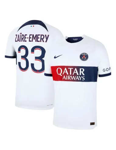 MAILLOT PSG EXTERIEUR ZAIRE-EMERY VERSION VAPOR MATCH 2023-2024
