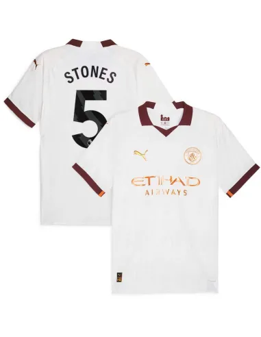 MAILLOT MANCHESTER CITY EXTERIEUR STONES VERSION AUTHENTIC 2023-2024