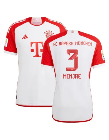 MAILLOT BAYERN MUNICH DOMICILE MINJAE VERSION AUTHENTIC 2023-2024