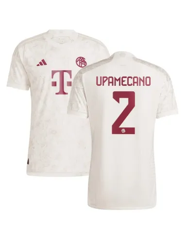MAILLOT BAYERN MUNICH THIRD UPAMECANO VERSION AUTHENTIC 2023-2024