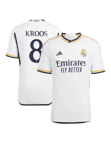 MAILLOT REAL MADRID DOMICILE KROOS VERSION AUTHENTIC 2023-2024