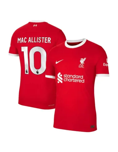 MAILLOT LIVERPOOL DOMICILE MAC ALLISTER VERSION VAPOR MATCH 2023-2024