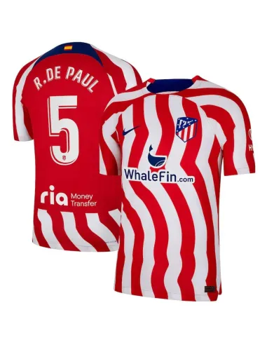 MAILLOT ATLETICO MADRID DOMICILE RODRIGO DE PAUL VERSION VAPOR MATCH 2023-2024