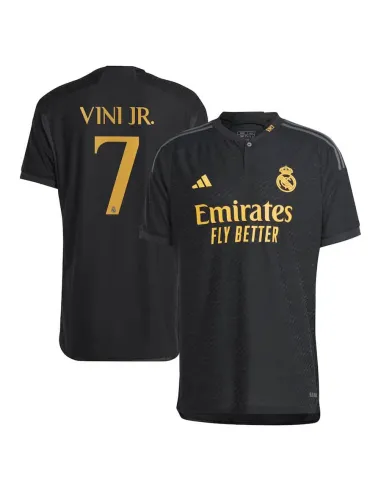 MAILLOT REAL MADRID THIRD VINICIUS VERSION AUTHENTIC 2023-2024
