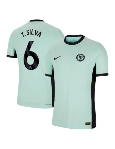 MAILLOT CHELSEA THIRD THIAGO SILVA VERSION VAPOR MATCH 2023-2024