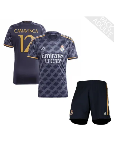 PACK REAL MADRID EXTERIEUR CAMAVINGA 2023-2024