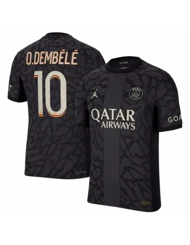 MAILLOT PSG THIRD DEMBELE VERSION VAPOR MATCH 2023-2024