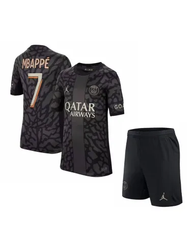 PACK JUNIOR PSG MBAPPE THIRD 2023-2024
