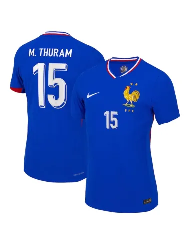 MAILLOT FRANCE DOMICILE M.THURAM DRI-FIT ADV VAPOR MATCH 2024-2025