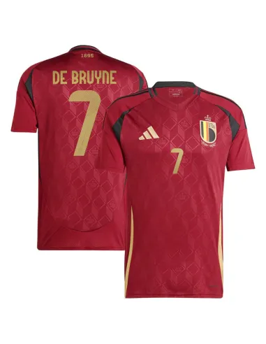MAILLOT BELGIQUE DOMICILE DE BRUYNE 2024-2025