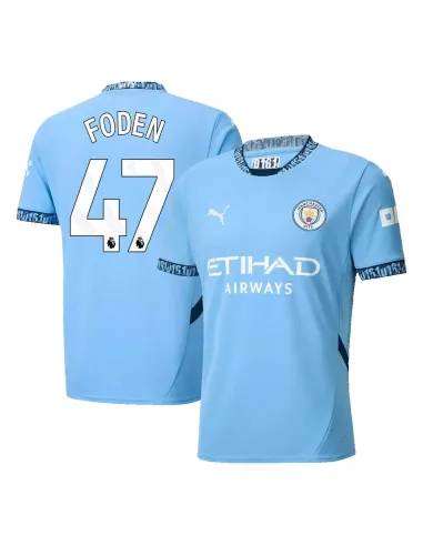 MAILLOT MANCHESTER CITY DOMICILE FODEN 2024-2025
