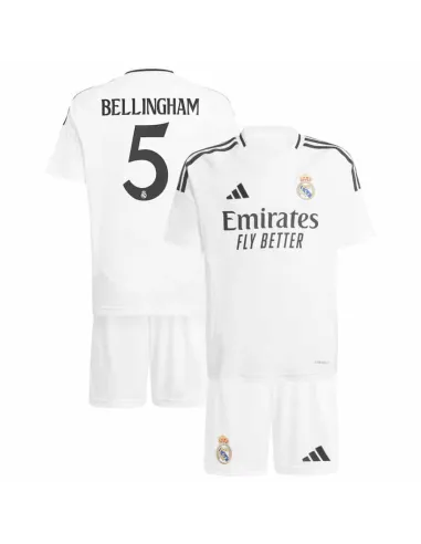 PACK JUNIOR REAL MADRID DOMICILE BELLINGHAM 2024-2025