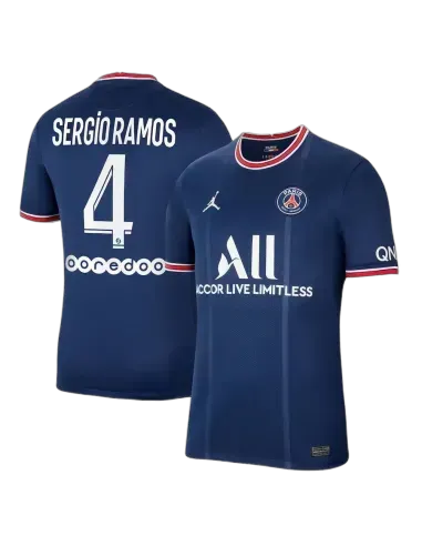 MAILLOT PSG DOMICILE SERGIO RAMOS 2021-2022